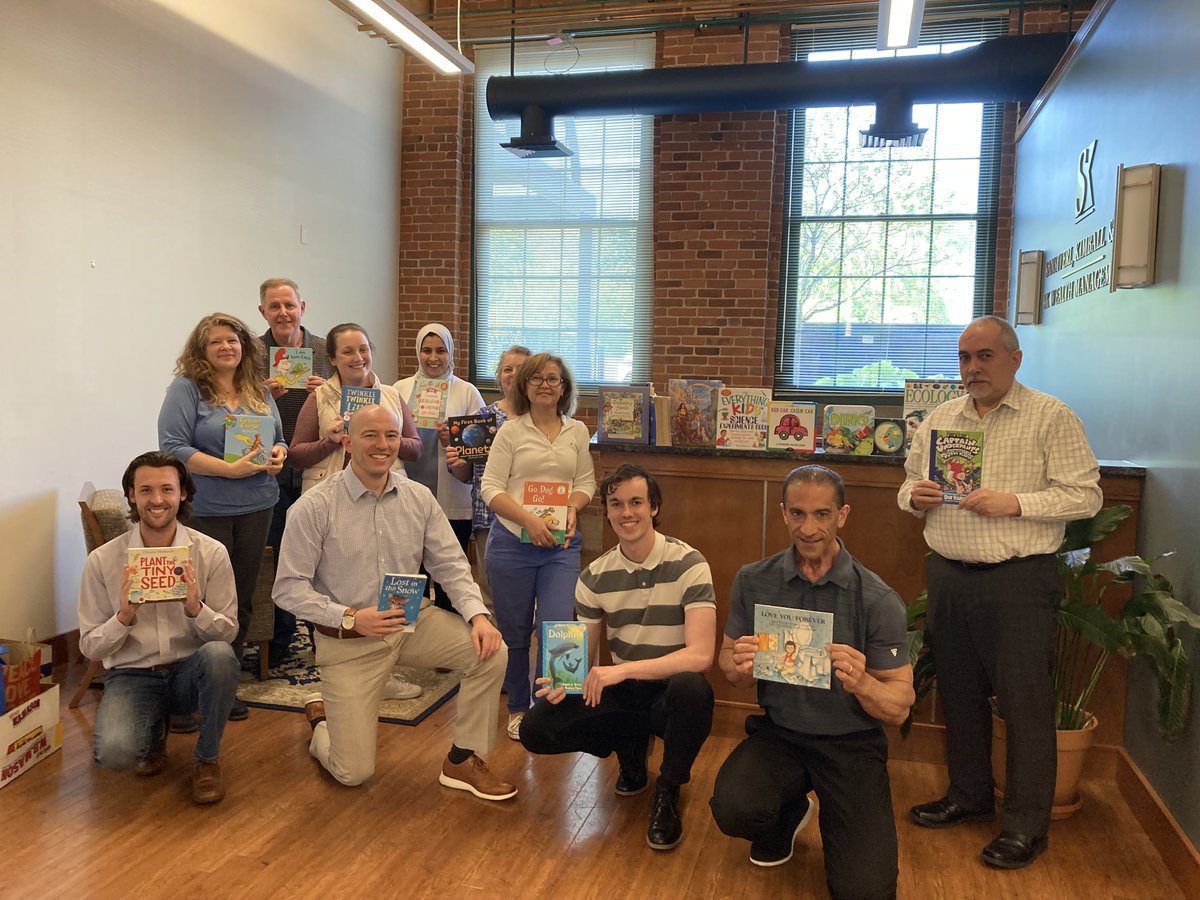 We recently completed a book drive for the United Way and with the help of our amazing team members collected more than 100 children's books! Thank you to all who participated to make this such a successful drive.
