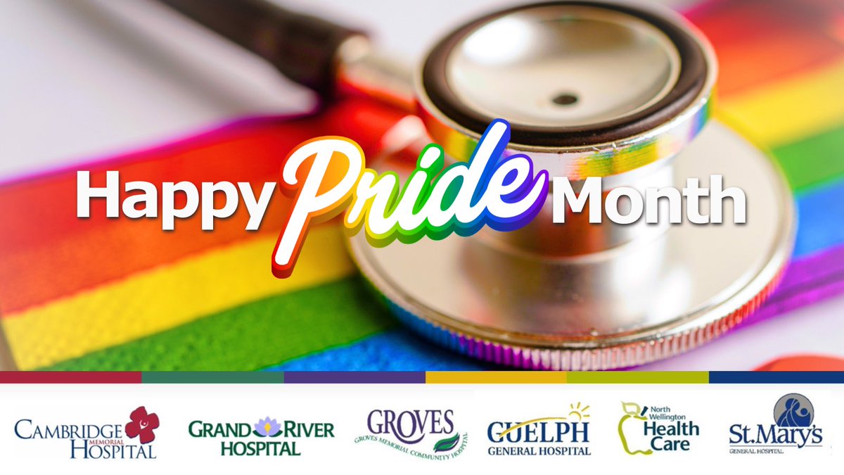 This Pride Month, <a href="/_CMHospital/">CMH</a>, <a href="/grhospitalkw/">Grand River Hospital</a>, <a href="/GrovesGmch/">Groves Hospital & Foundation</a>, <a href="/GuelphGeneral/">Guelph General Hospital</a>, North Wellington Health Care,<a href="/StMarysGenHosp/">St. Mary's Hospital</a> honour &amp; celebrate the 2SLGBTQIA+ community.
We believe that your regional health system should be a safe space for everyone.#PrideMonth 🌈❤️🧡💛💚💜🩷🩵🤎🩶🤍