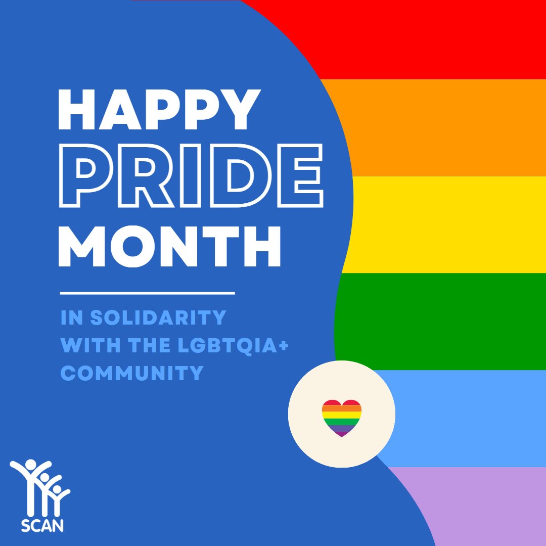 June is Pride month 🏳️‍🌈
Remember that at SCAN Laredo, everybody is welcomed, we are always here to help 💙 🤝
#SCANLaredo #HolaLaredo #LaredoTexas #Webbcounty #Heretohelp #socialwork #socialservices #nonprofit #pridemonth #happypride #takeprideonmentalhealth #mentalhealthmatters