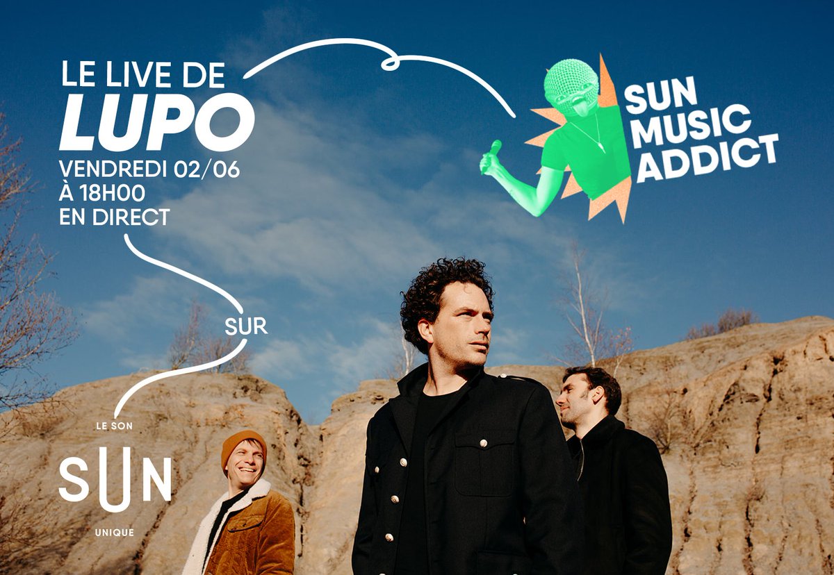 LeSonUnique's tweet image. Poésie brute, synthés atmosphériques et percus électro : voici LUPO, trio de #Guérande qui nous fait le plaisir de sa venue demain soir dans le #SUNMusicAddict, à la veille de son concert pour le festival Veilleurs de Nid à #Herbignac⚡

📻En direct le 2/06 à 18h00 🐺