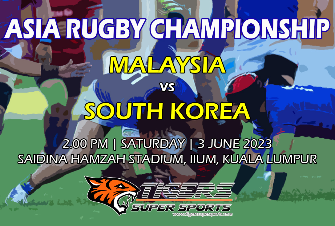 The clash of the Asia Rugby Top Three. Are you ready for the big match?
#RugbyForAll #AsiaRugby #ARC #Malaysia #Korea #BungaRaya15s