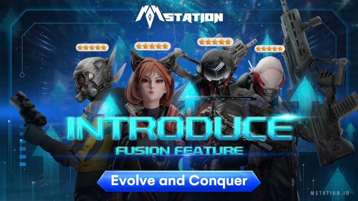 🦾 Introducing Fusion Feature - Evolve and Conquer 👩‍🚀

🔥Using Fusion function, you can combine multiple Spaceventures to enhance the score of your chosen Spaceventure.

⏩Detail: t.me/mstation_offic…
#BSCS #MStation