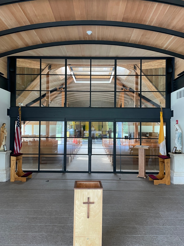 atdetails's tweet image. #ThrowbackThursday to this huge project we did at St. Michael&apos;s Church in Greenwich, CT.

#windowwall #renovation #renovationproject #churchrenovation