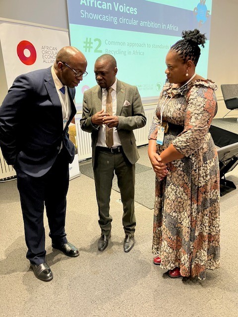 PirjoSuomela's tweet photo. Zambian SME Minister today busy at the @WCEF2023 'African Voices' accelerator session https://t.co/qgBrVYhjwo
