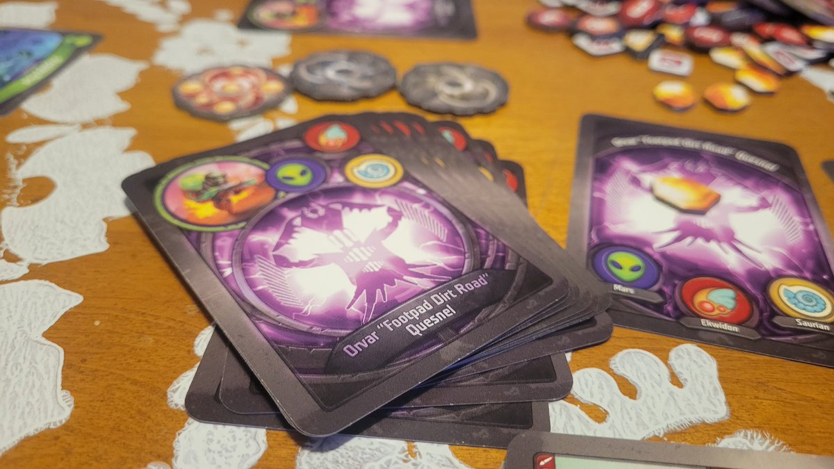 Mr. Quesnel was my father. Just call me Footpad Dirt Road.

#keyforge