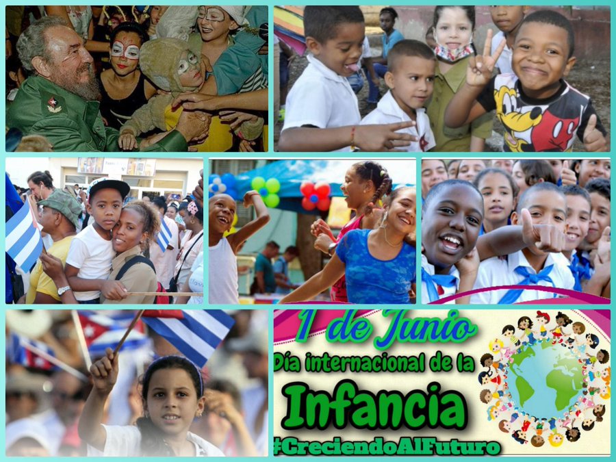 #Cuba celebra hoy el #DíaDeLaInfancia con logros en esa materia que la sitúan al nivel de países desarrollados, a pesar de la compleja situación económica interna y el recrudecimiento del bloqueo de Estados  Unidos.

#CreciendoAlFuturo