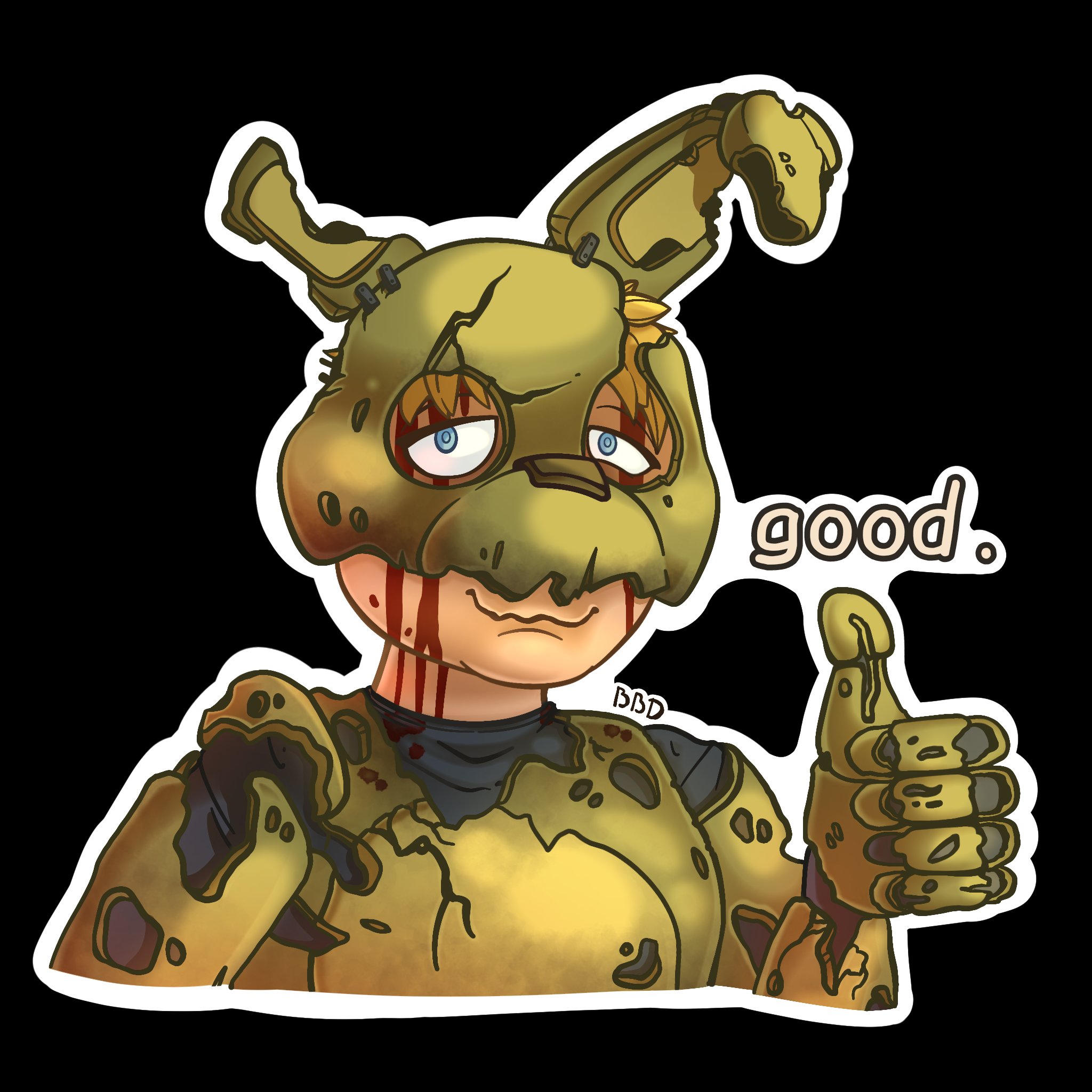 FNAF AR Springtrap is Luca : r/fivenightsatfreddys