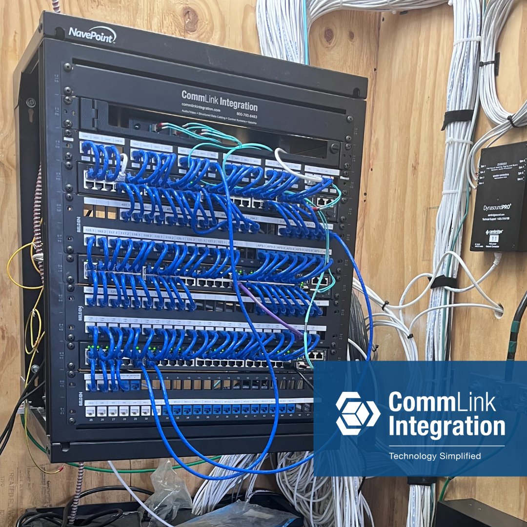 CommLinkCorp's tweet image. Structured cabling is the backbone of seamless connectivity. It ensures the smooth transmission of AV signals, maximizing productivity. 

Say goodbye to tangled wires, and hello to a streamlined setup!

Learn more! bit.ly/3yISHoi

#StructuredCabling #Efficiency #avtweeps