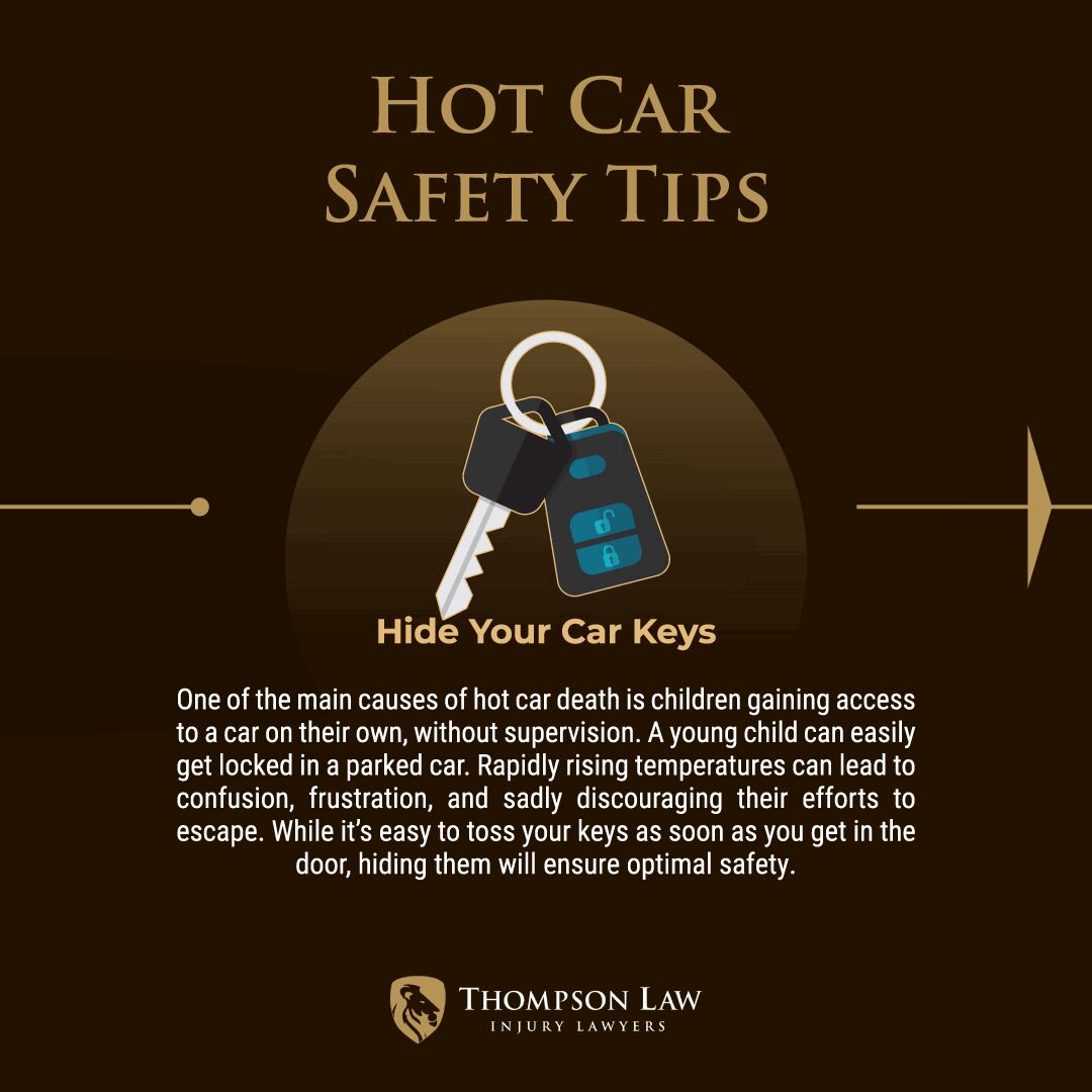 Summer has arrived, so here a few tips to keep your little ones safe. For more hot car safety tips, visit 1800lionlaw.com/hot-car-safety/.

#accident #hotcar #childinhotcar #summertime #tipsforchildren #hotcarsafetytips #summersafety