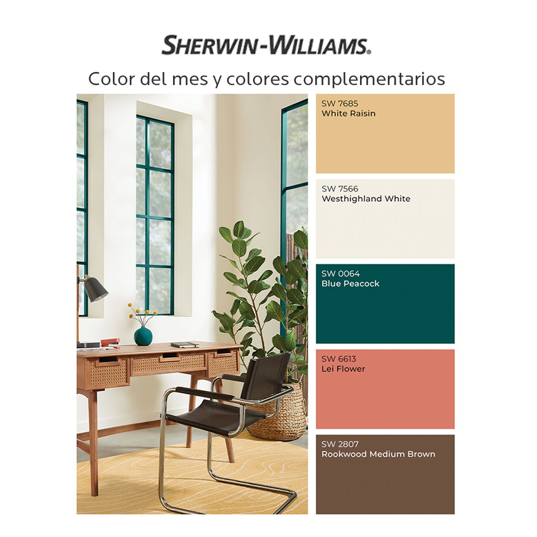 PreguntaSherwin's tweet image. Les presentamos nuestro color del mes de Junio SW White Raisin SW 7685.

#colordelmes #sherwinwilliams #color