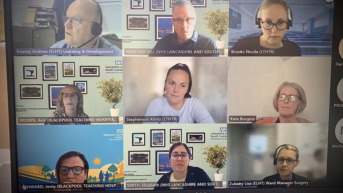 DigitalLead4813's tweet photo. Targeted Practice Education Programme Collaborative Steering Group #LancashireandSouthCumbria
#MeetingOurObjectives #TPEP https://t.co/OEjxz5GRUF