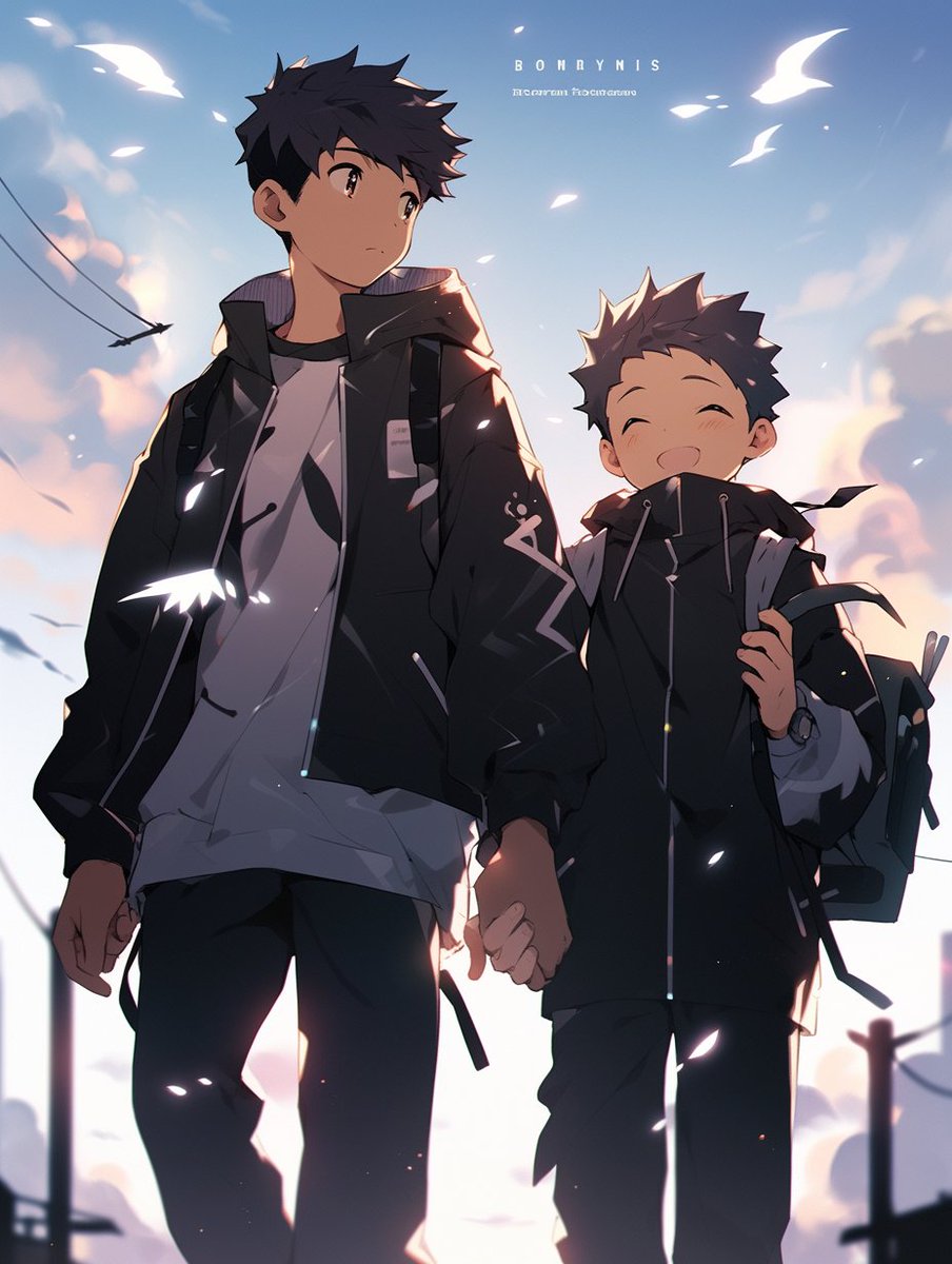 rotasukeAI's tweet image. 手を繋いで帰るって尊い...ﾆﾖﾆﾖしてしまう...