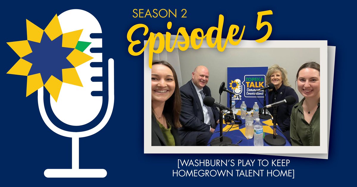 Greater Topeka Partnership (@gtpartnership) on Twitter photo .<a href="/WashburnUniv/">Washburn University</a> is making moves to keep homegrown talent here in Shawnee County. In the latest #TopekaTalkPodcast episode, Washburn’s President Mazachek & Dr. Bearman give the inside scoop on new game-changing scholarships & tease what’s on the university’s horizon. Listen today! .<a href="/WashburnUniv/">Washburn University</a> is making moves to keep homegrown talent here in Shawnee County. In the latest #TopekaTalkPodcast episode, Washburn’s President Mazachek & Dr. Bearman give the inside scoop on new game-changing scholarships & tease what’s on the university’s horizon. Listen today!