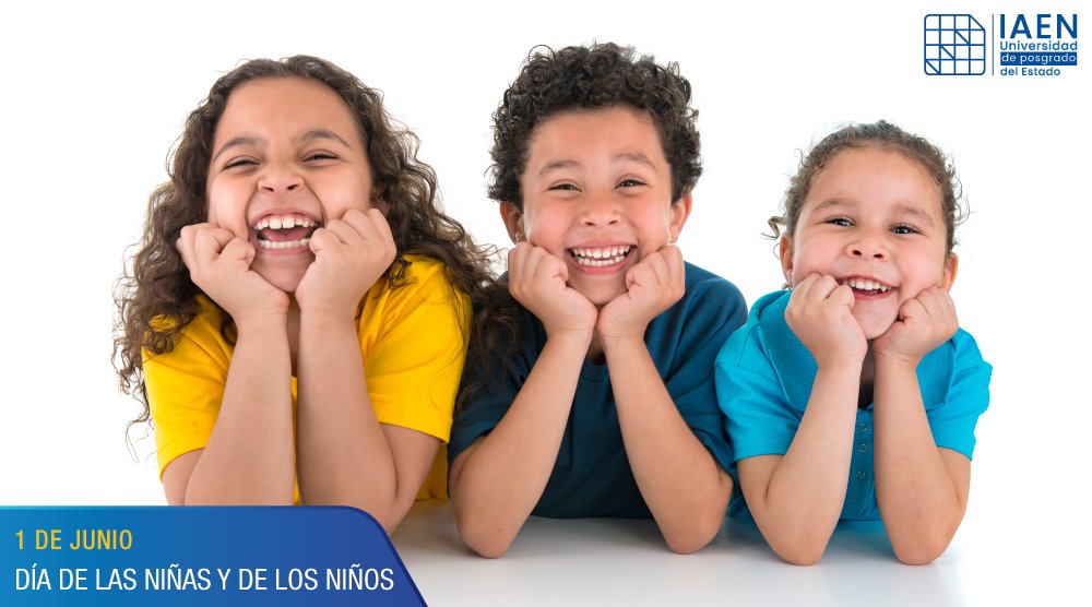 IAENUniversidad's tweet image. Desde #IAEN trabajamos incansablemente para transformar la educación, y con ello, ser parte de la construcción de un mejor Estado, que proteja y garantice los derechos de los niños y niñas, de nuestros futuros estudiantes y líderes que guiarán a Ecuador.

#FelizDíadelaNiñez