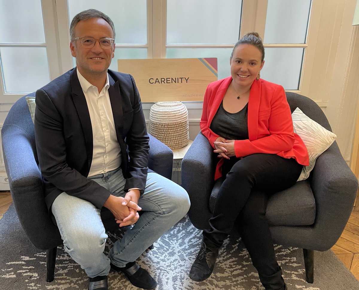 [Announcement] Change in management. Michael Chekroun, Founder of Carenity and outgoing President, is stepping down from his role. Lise Radoszycki, former COO at Carenity, will be taking the helm as the new President of Carenity.  
Read all about it here pressebox.com/pressrelease/e…