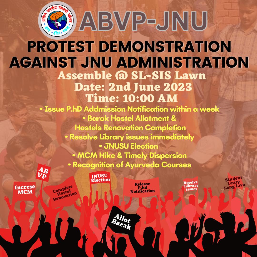 ABVP JNU tweet media