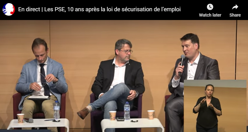 GroupeAlpha's tweet photo. #colloque #DGEFP 
"Le PSE n'est plus la seule référence. On a vu la montée en puissance des ruptures conventionnelles &amp; des dispositifs autres. Avec la particularité que, sur ces dispositifs, on est, avec des spécificités, sur un cadre d'accord majoritaire", Luc @berarddemalavas https://t.co/Lt8YK3jP4r