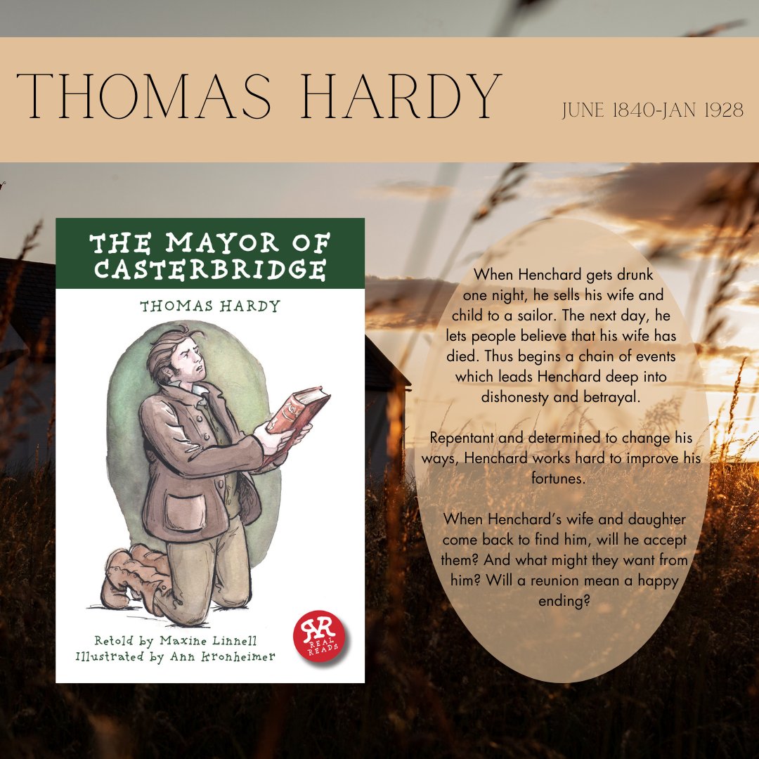 🎉Celebrating Thomas Hardy! 📚✨
Today we are paying tribute to the remarkable Thomas Hardy, a true master of words and emotions. Join us in honouring his extraordinary contributions to the world of literature as we commemorate his birthday!