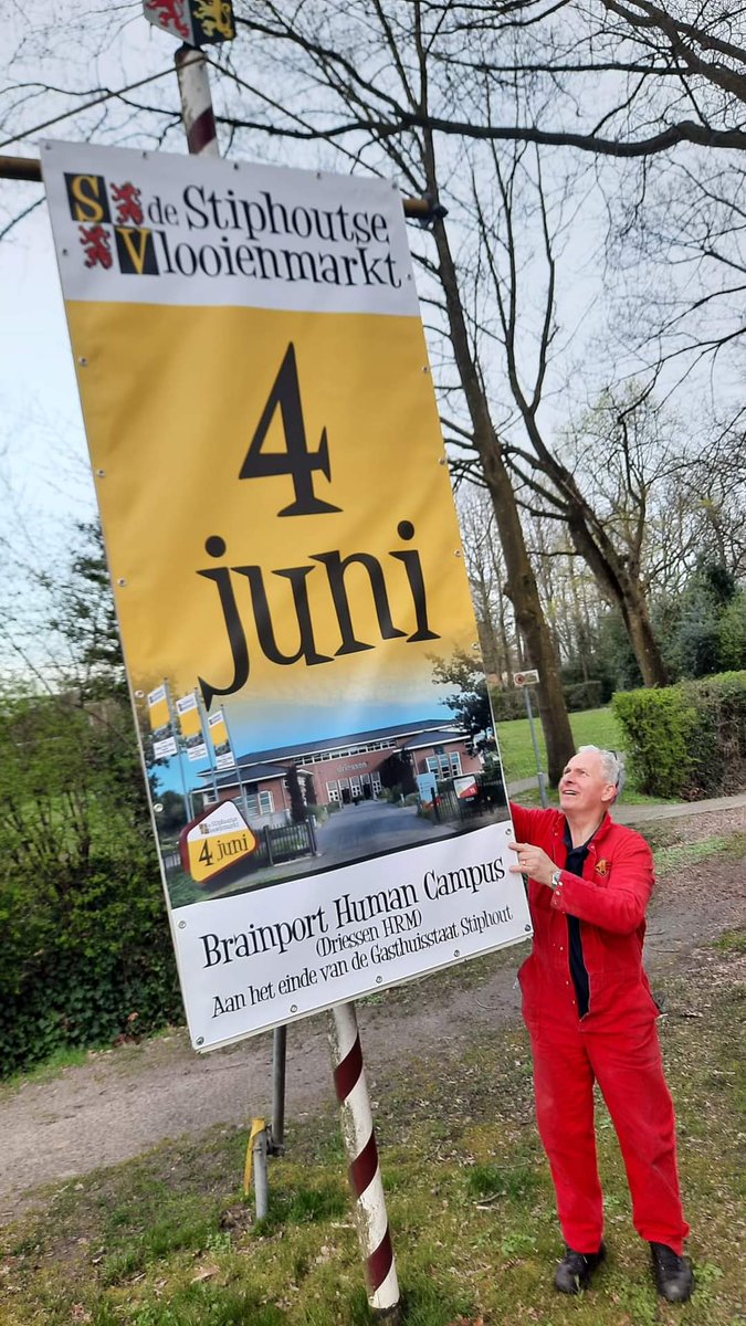 AgendaHelmond's tweet photo. Zondag 4 juni vind weer het grootste Stiphoutse evenement plaats "De Stiphoutse Vlooienmarkt" Gezellige kraampjes, opbod van mooie artikelen, Vintage spullen, muziek en food. Toegang gratis!
https://t.co/VmD9s0wuxH
#stiphout #Helmond #actueel https://t.co/xUyYo8THW9