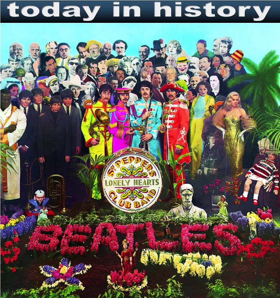 TODAY IN HISTORY . . . June 1, 1967
Sergeant Pepper's Lonely Hearts Club Band released
The Beatles' eighth album became the soundtrack to the 'summer of love' but its appeal is timeless.
thebeatles.com/sgt-peppers-lo…

#sgtpepperslonelyheartsclubband #rockandrollhistory