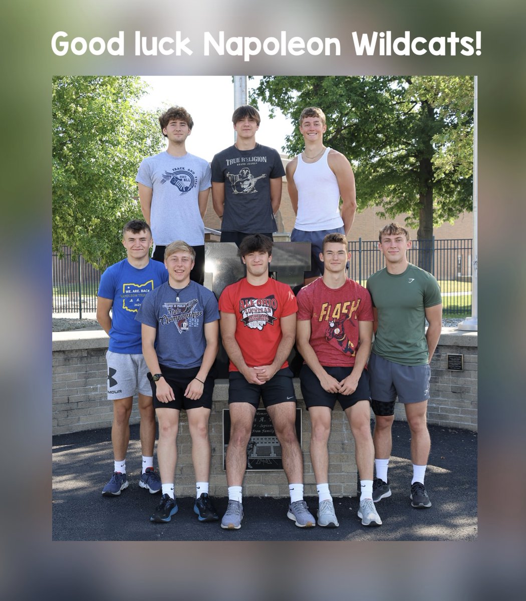 AnnWitte5's tweet photo. Wishing the very best of luck to these Wildcats as they get ready to head to the state track meet tomorrow! https://t.co/yWp3Xs3iAP