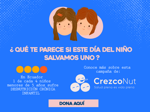 BiscottiEC's tweet photo. Por la salud de los niños ecuatorianos, hoy te invitamos a donar y cambiar su futuro con @CrezcoNut: https://t.co/Y0ZIzjTZep https://t.co/9XPSpqt79P