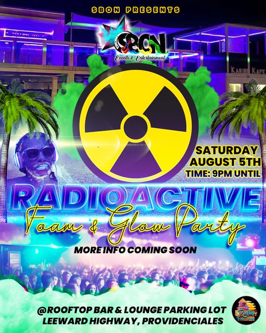 Tell a friend to bring a friend. We OUTSIDEEEEE this Summer, Saturday August 5th for SBON Radioactive Glow Foam Party ☢️ #share #Repost