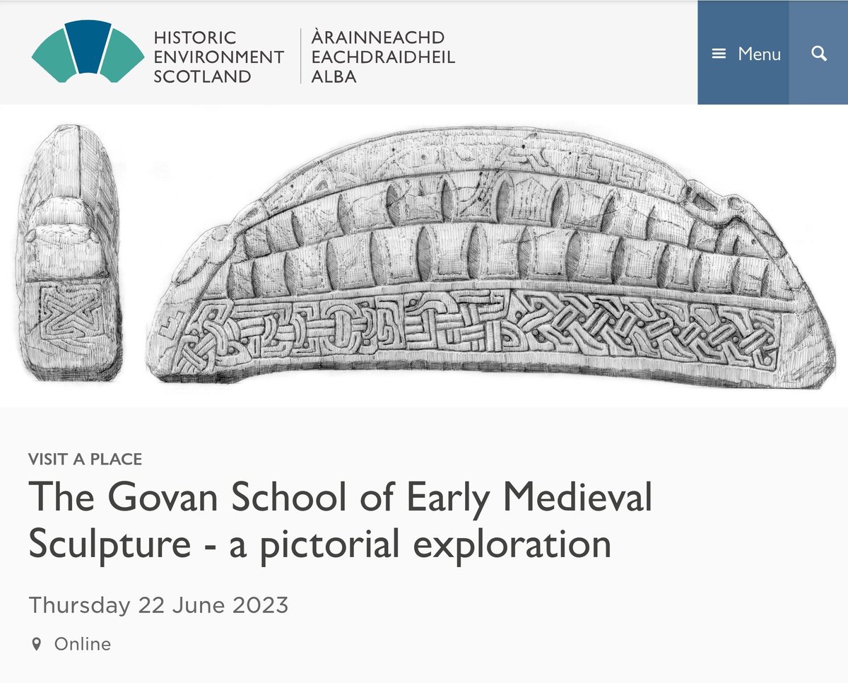 GovanStones's tweet image. 𝗙𝗥𝗘𝗘 𝗢𝗻𝗹𝗶𝗻𝗲 𝗧𝗮𝗹𝗸❗️

Thursday June 22nd, 2pm (UK)

𝗧𝗵𝗲 𝗚𝗼𝘃𝗮𝗻 𝗦𝗰𝗵𝗼𝗼𝗹 𝗼𝗳 𝗘𝗮𝗿𝗹𝘆 𝗠𝗲𝗱𝗶𝗲𝘃𝗮𝗹 𝗦𝗰𝘂𝗹𝗽𝘁𝘂𝗿𝗲 - 𝗮 𝗽𝗶𝗰𝘁𝗼𝗿𝗶𝗮𝗹 𝗲𝘅𝗽𝗹𝗼𝗿𝗮𝘁𝗶𝗼𝗻 | 𝗝𝗼𝗵𝗻 𝗕𝗼𝗿𝗹𝗮𝗻𝗱

Sign up for this 🆓️ @HistEnvScot talk in next tweet ⤵️