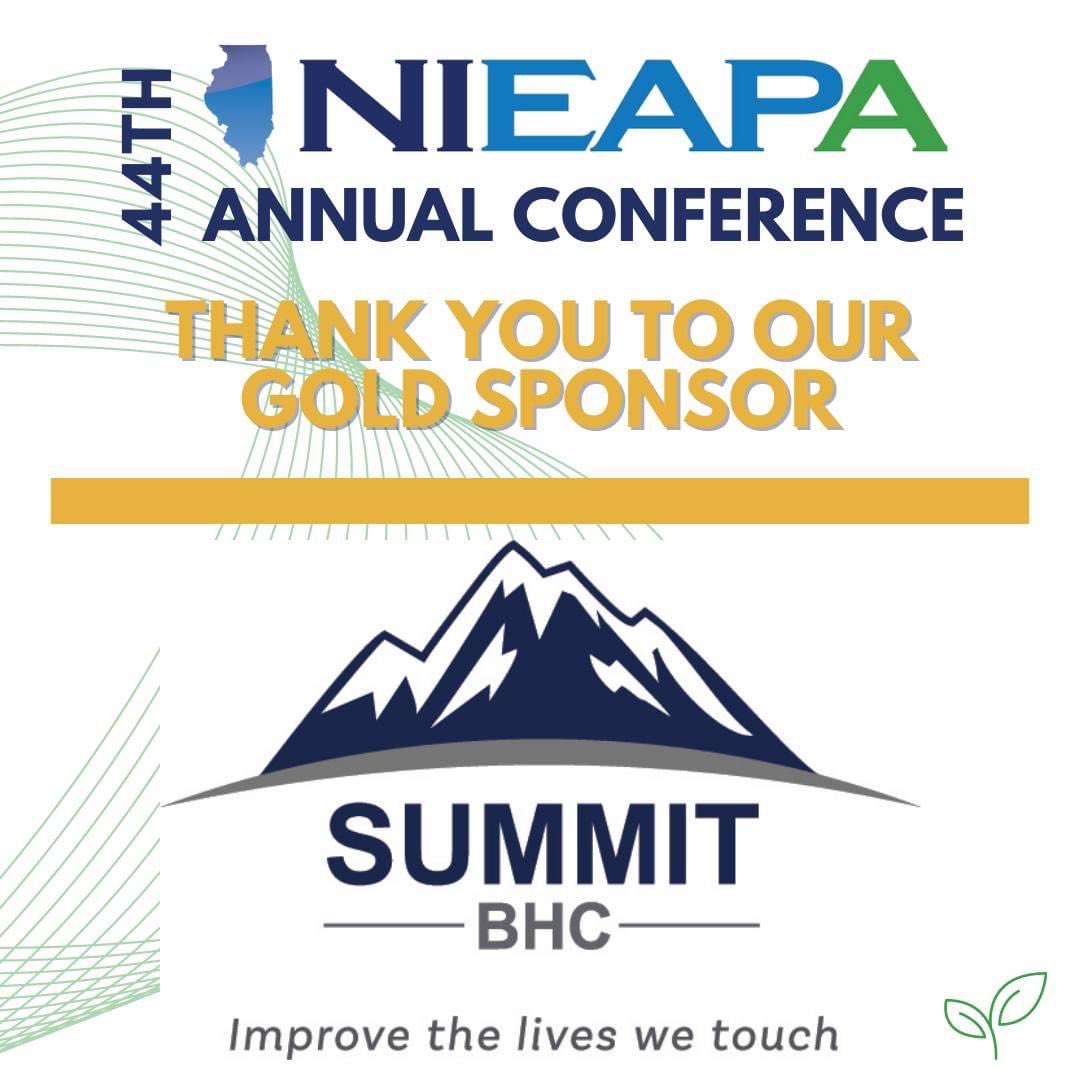NIEAPAIL's tweet image. Thank you to our #NIEAPA2023 Gold Sponsor, @SummitBHC! 

Summit BHC facilities offer a wide range of mental health and addiction treatment services. Learn more at SummitBHC.com.

NIEAPA&apos;s Annual Conference is next Tuesday, June 6! Register today: bit.ly/3JVgQ0L