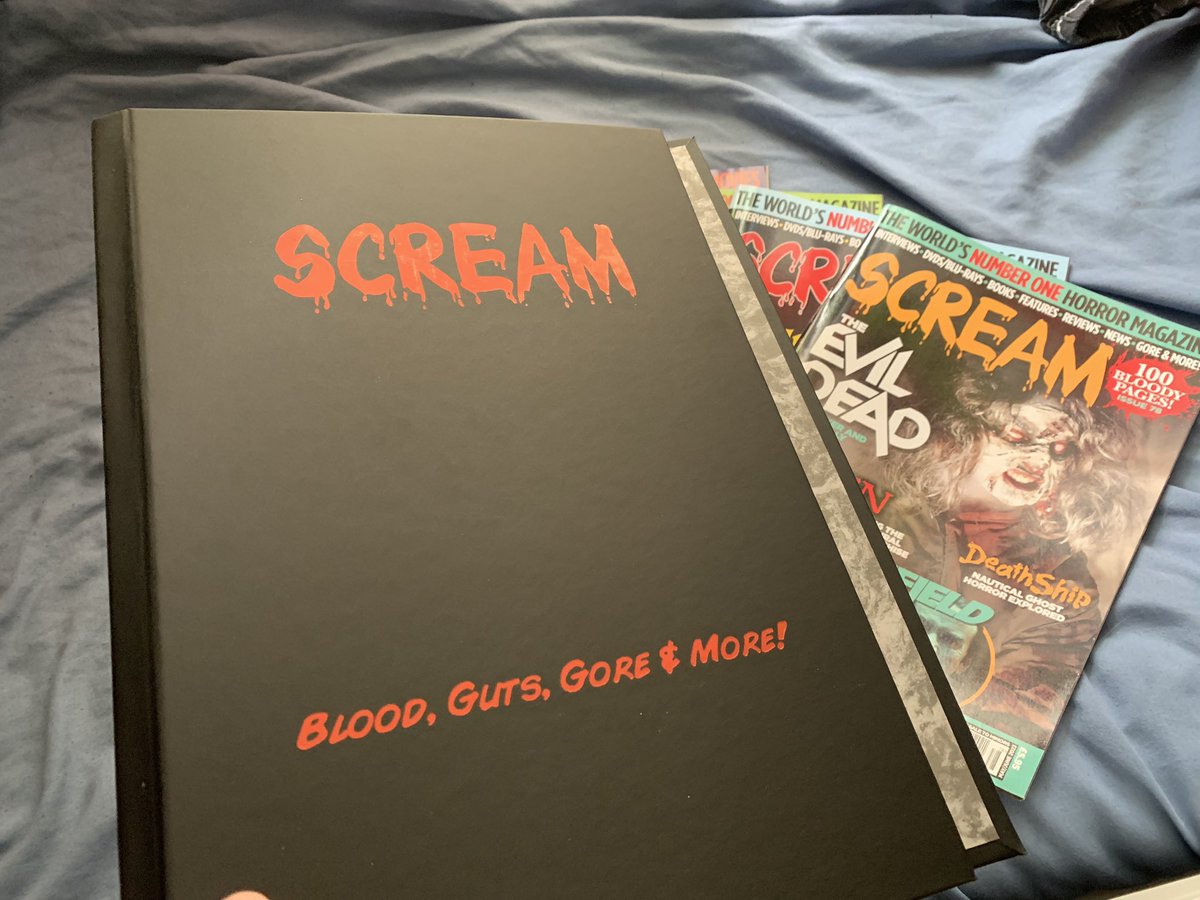 jasonimpey's tweet photo. Gave my @ScreamHorrorMag a home #screammagazine #horror https://t.co/XnGiZjYE1t