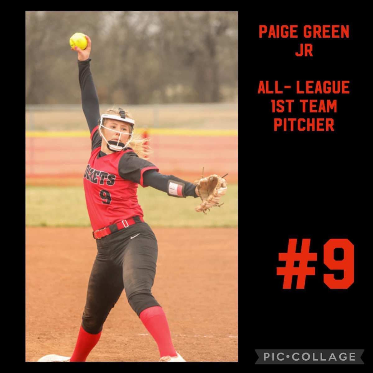 316EliteSB's tweet photo. All League 1st Team Pitcher goes to Paige Green! Congratulations Paige! 🥎

2024 | P/1B | Rose Hill

#compete #BeElite https://t.co/gTGtnu0EiK