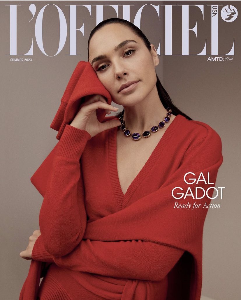 #GalGadot (@GalGadot) covers @LOFFICIELUSA.