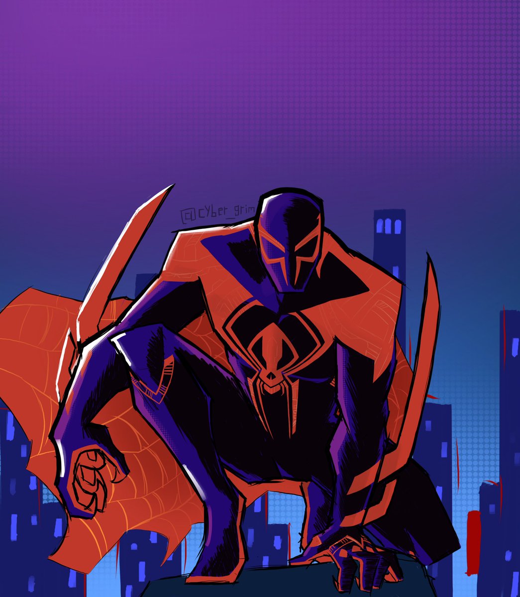 Day 41 of drawing spider-man until across the spider-verse comes