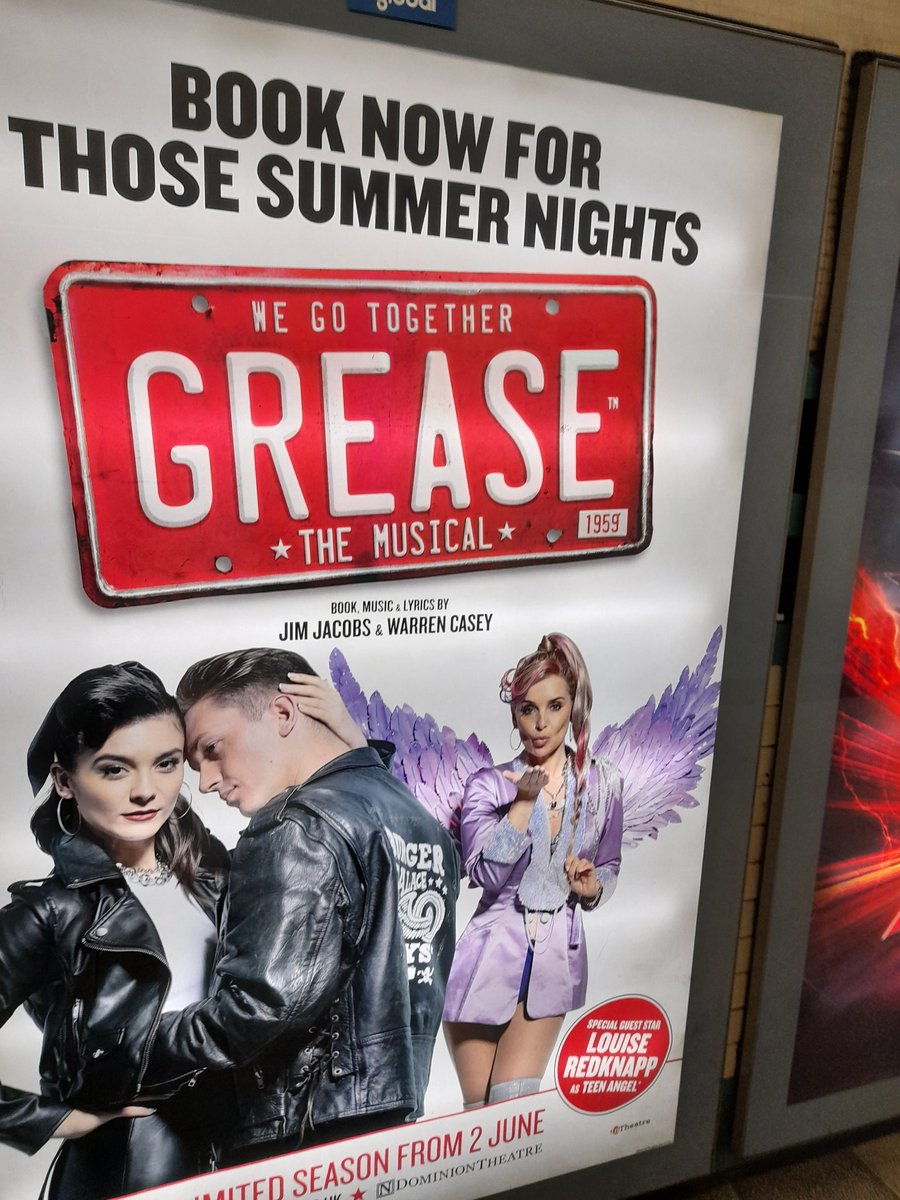 Not the evening with but spotted you in the underground <a href="/LouiseRedknapp/">Louise Redknapp</a>