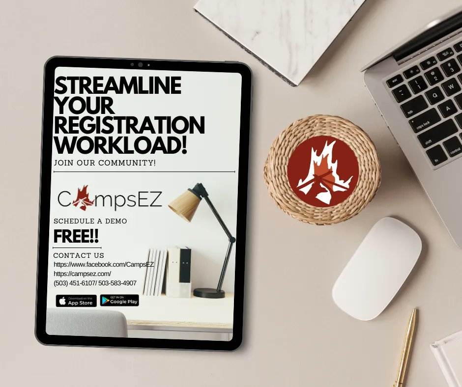 Book a free Demo Today! buff.ly/3qce0MQ 

#MakeItSimple #CampsEZ #CampsRegistration