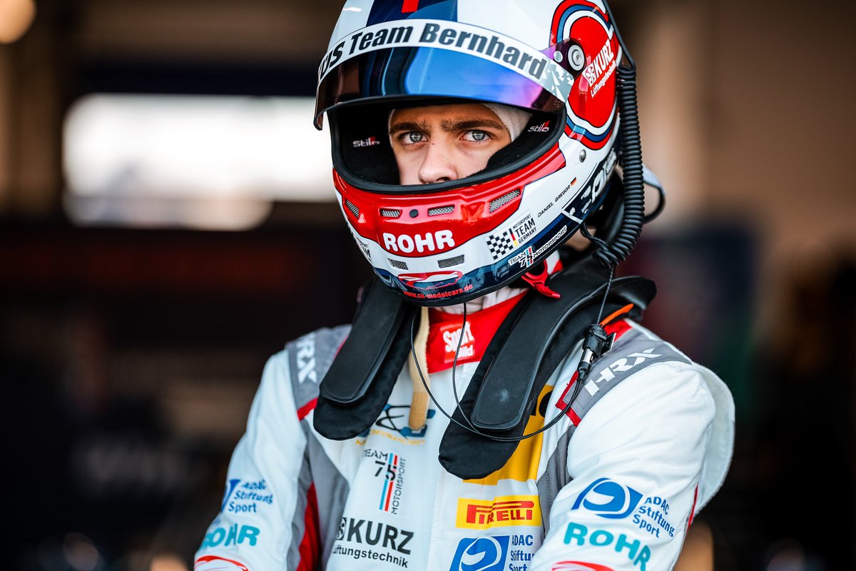 team75bernhard's tweet photo. The first points have also been bagged in the ADAC GT4 Germany 🏁
At the weekend, our Team75-driver #DanielGregor ended with his partner #FinnZulauf on P8 and P13.

Next round: 👉🏻 Zandvoort 🇳🇱

#RaceForPassion
#KÜSTeamBernhard #Team75
#JuniorTeam75 #ADACGT4Germany
@ws_motorsport https://t.co/E5gGpnqOUQ