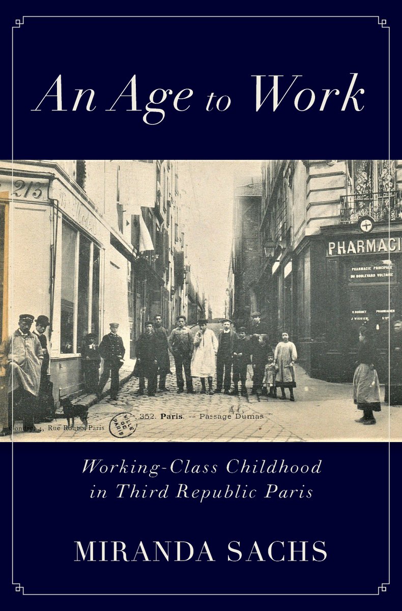 Congratulations to Dr. @MirandaSachs, whose book An Age to Work, was just published! To celebrate she participated in a launch at the @ihr_history @FrHistNwk with @HeywoodSophie and Julie Fette.