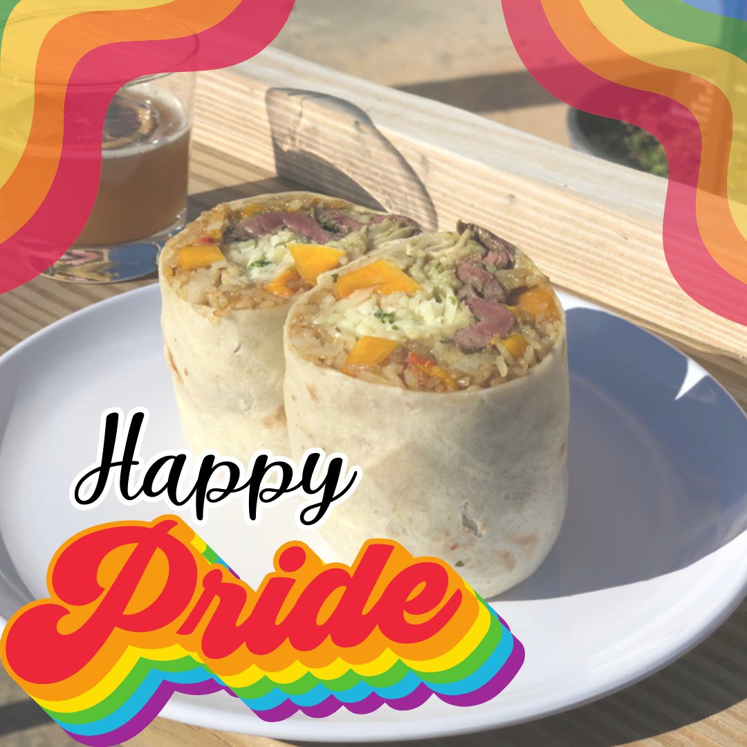 Happy first day of Pride! Let's kick off this month of love, acceptance, and equality with joy and vibrancy. 

#pride #pridemonth #lgbtq #durham #durhamnc #durm #atthesolera #neighborhoodtaproom #burritosandbeer #breweryandburritos #barrelagedbeer