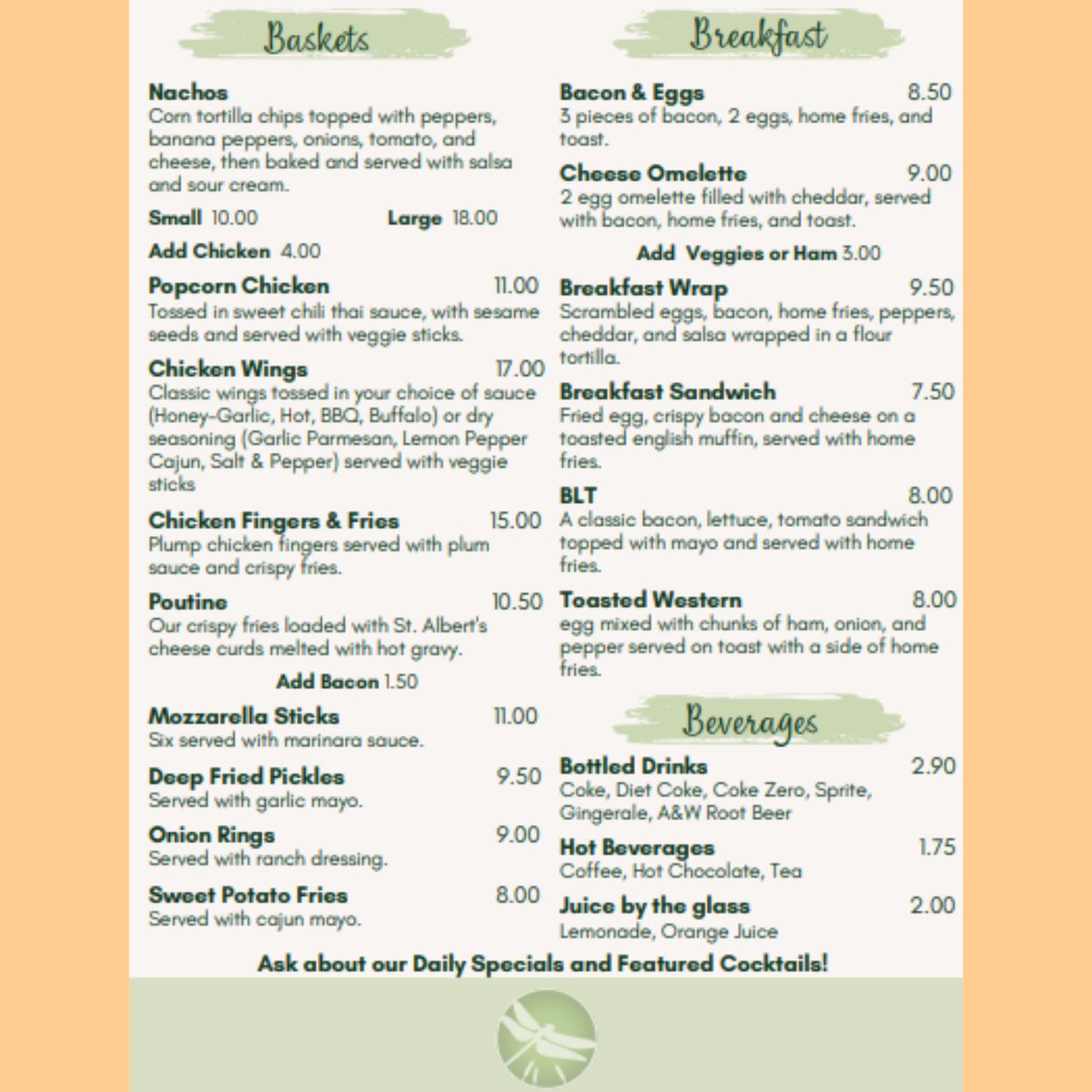 Lanyon’s Lounge is open for the public to enjoy!

You don’t have to be a golfer to take in the scenic views and savour your favourite dish and drink on our beautiful patio.

Here’s the menu. Plan your visit now!

#renfrewrestaurants #patiosinrenfrew #renfrewpatio #patiowithaview