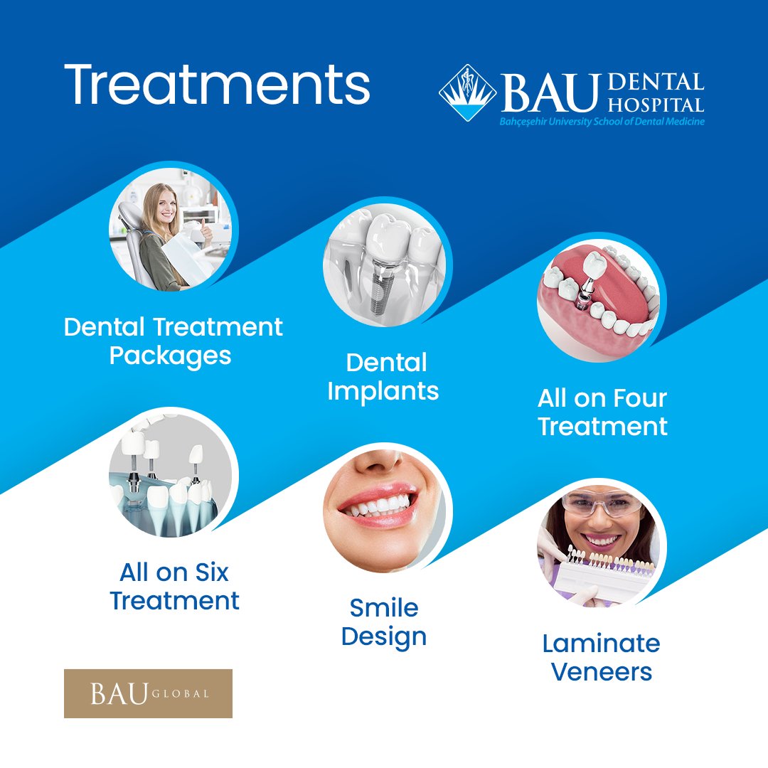 BAU Dental Hospital offers permanent solutions in oral and dental health through the treatments it has developed. <a href="/BauDental/">BAU Dental Hospital</a> <a href="/baudishekimligi/">BAU Diş Hekimliği Fakültesi</a> <a href="/selcukbasa/">Selçuk Basa</a>