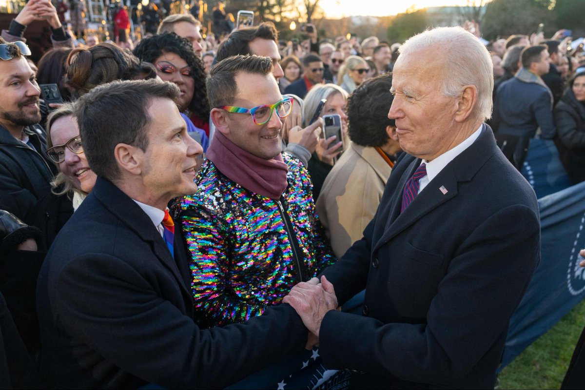 Pride stands for courage. It stands for justice. And it stands for love.

During Pride Month, we celebrate generations of LGBTQ+ people who have fought to make the possibilities of our nation real for every American, and we remain committed to delivering equality for all.