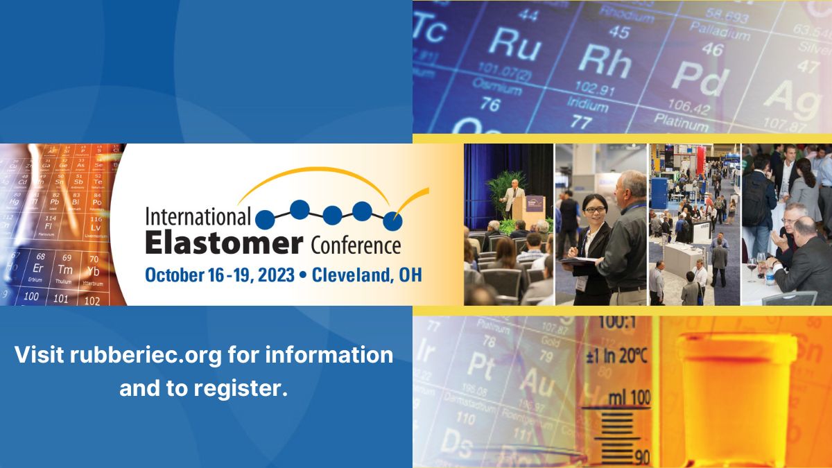 International Elastomer Conference registration is open! Save $200 on the Technical Meeting before July 1. This is the premier event that brings the best of our industry together for learning, networking &amp; conducting business. rubberiec.org 

#RubberIndustry
#RubberIEC