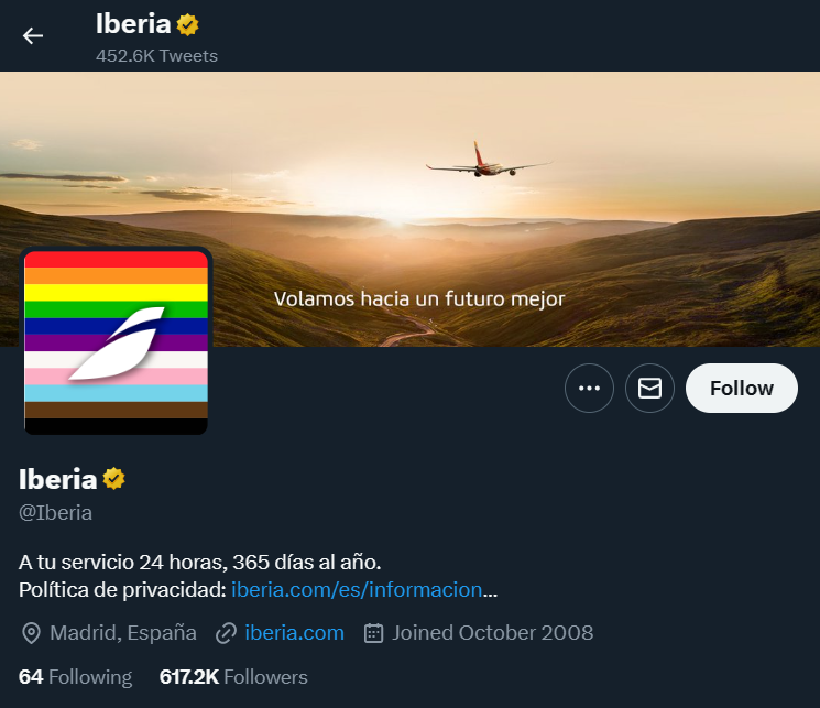Iberia entra en La Lista de empresas y productos misóginos pro queer.
Felicidades, <a href="/Iberia/">Iberia</a> 🥳🤡🥳

salagre.com/lista-de-empre…