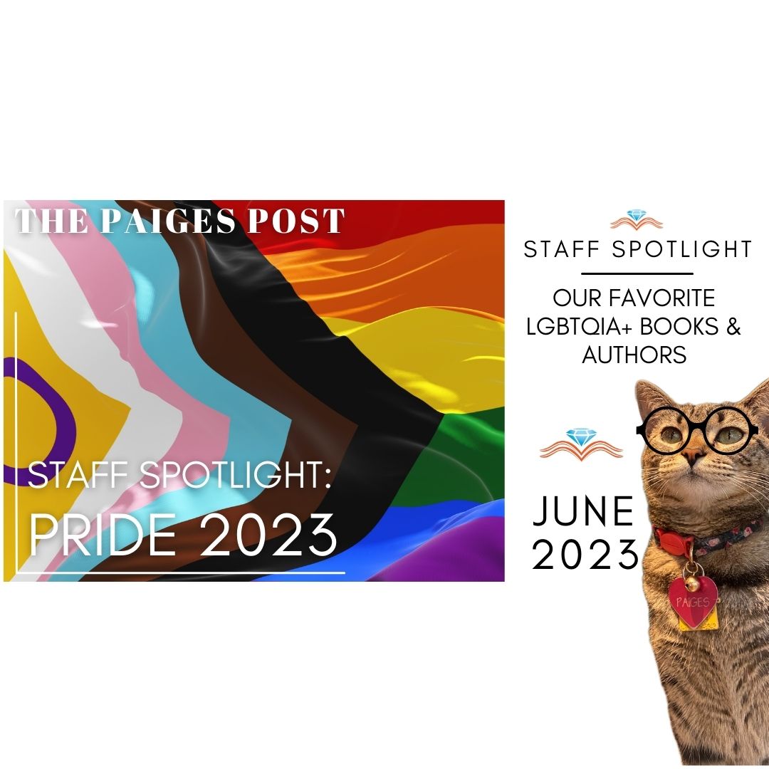 Happy Pride Month! Check out this month's feature of The Paiges Post; our staff shares our favorite LGBTQIA+ books & writers! Check it out at thebookjewel.com/paigespost 🐱📚💎