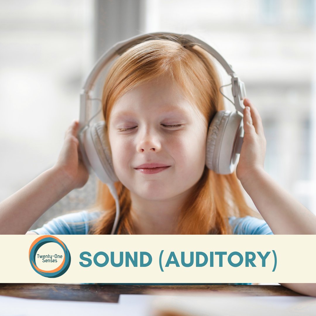 Our June focus is sound, aka the auditory system! The auditory system is responsible for the body’s sense of hearing.

ow.ly/sW9i50MOSEE
#TwentyOneSenses #SenseofSound #AuditoryProcessing