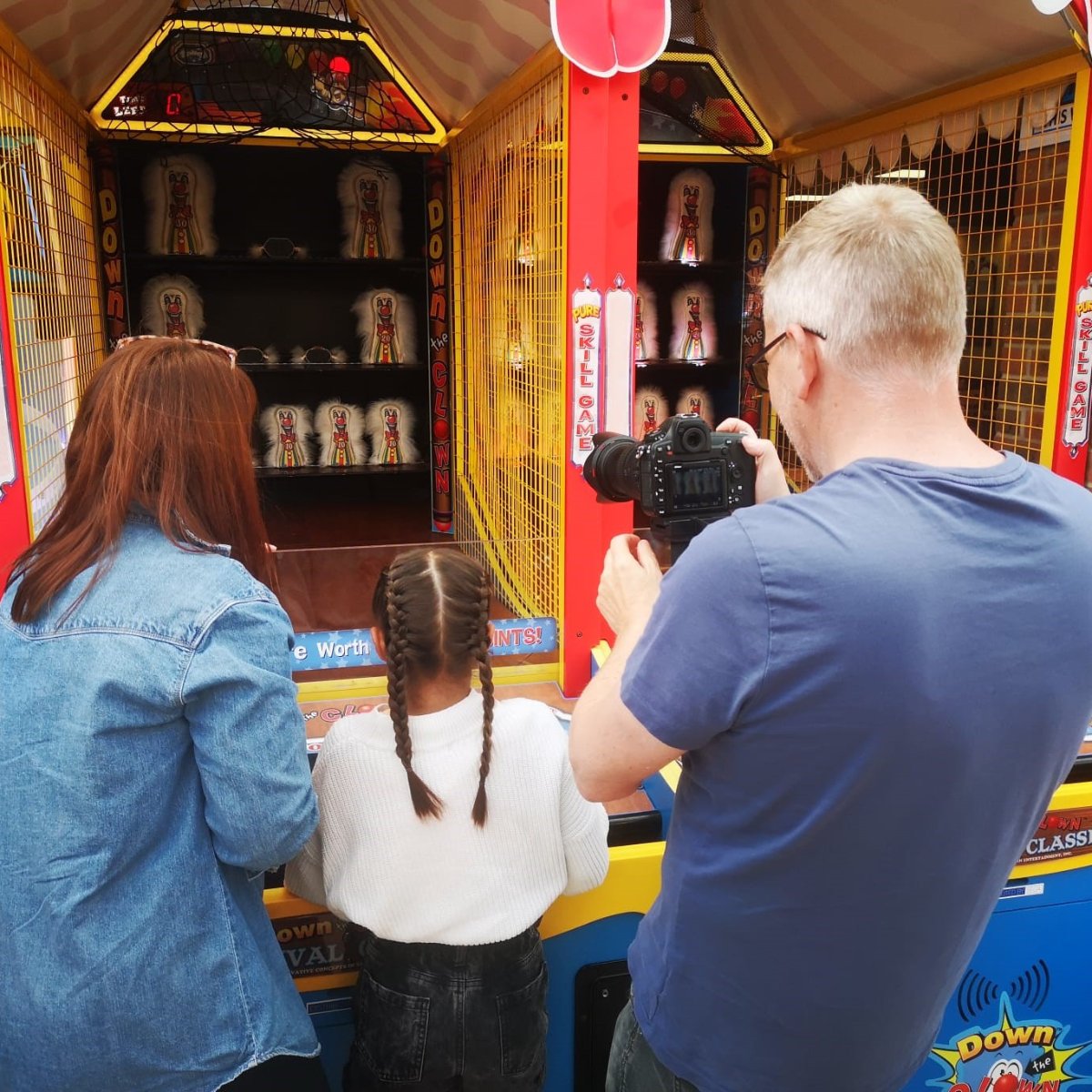 Lights, Camera, Action!
Our Senior Account Manager, Andy, took a trip down to Harbour Park this week to help direct a videoshoot! The footage will be used for Harbour Park’s upcoming Summer online advertising campaign and moving forward for further projects.