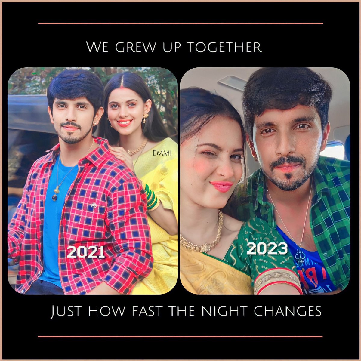 Just how fast the night changes ❤️ 
They grew up together..!!!
How far they’ve been come♥️ #kdice 
Their one glimpse enough to made my whole day more beautiful 
With this I can say good morning to all ❤️@kanwardhillon_ #kanwardhillon #AliceKaushik #shivi #PandyaStore