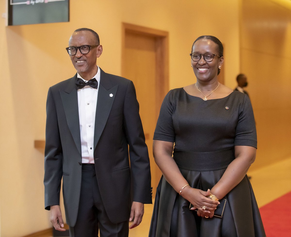 This afternoon in Amman, President Kagame and First Lady Jeannette Kagame join global leaders for the wedding of Jordanian Crown Prince Al Hussein bin Abdullah II and Rajwa Al-Saif, starting with the signing ceremony at Zahran Palace and followed by the evening reception and