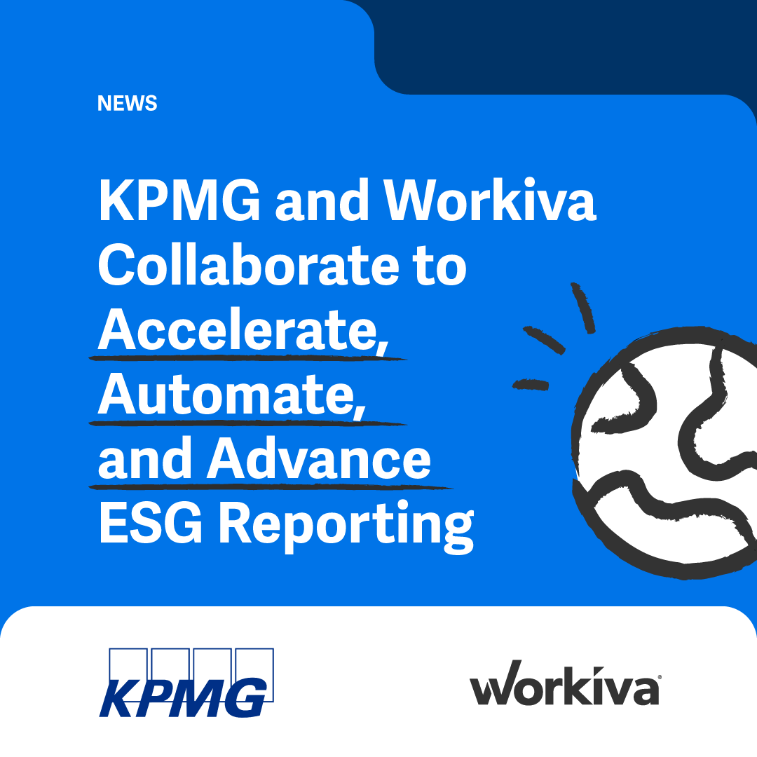 Workiva's tweet photo. .@KPMG has developed an innovative approach, utilizing #Workiva technology and @MSCloud for Sustainability, to address #ESGreporting concerns including:
โ inconsistent data and siloed data sources,
โ limited data validations and controls,
โ lack of traceability,
โ highly manual,
โ and inefficient data processes.
Learn more: https://t.co/AsKJ8o86ce โ
@Microsoft #ESG #Sustainability