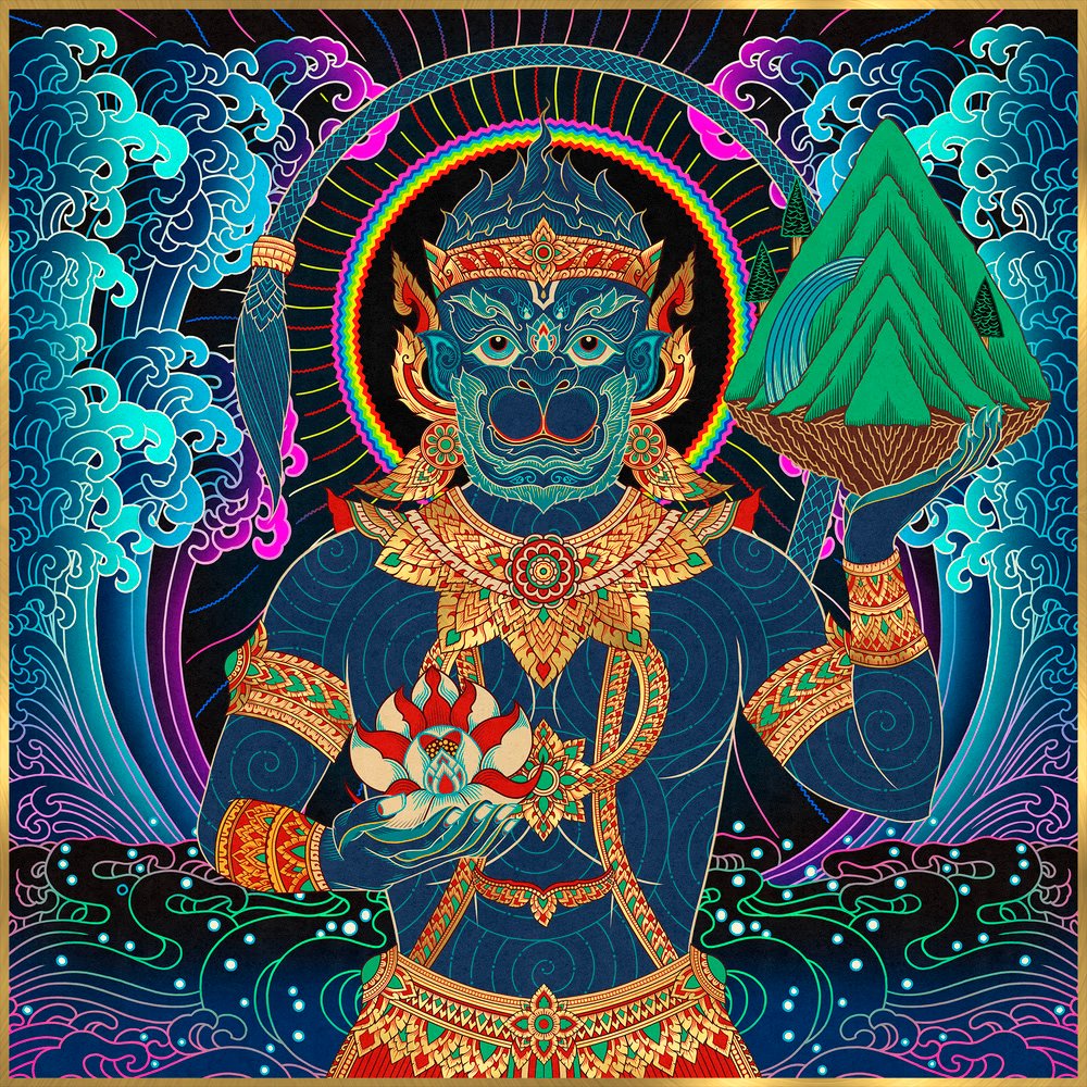 Like Hanuman's leap of faith, take a leap towards your dreams today. Trust in your abilities and soar beyond limitations. What dreams are you leaping towards?